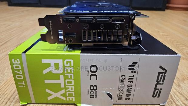 Asus Tuf Gaming Geforce RTX 3070 Ti Oc 8gb Gddr6x Graphics Card - thumbnail 3