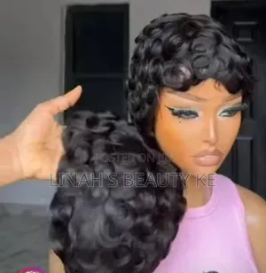 Mummy Wig Ith Curls