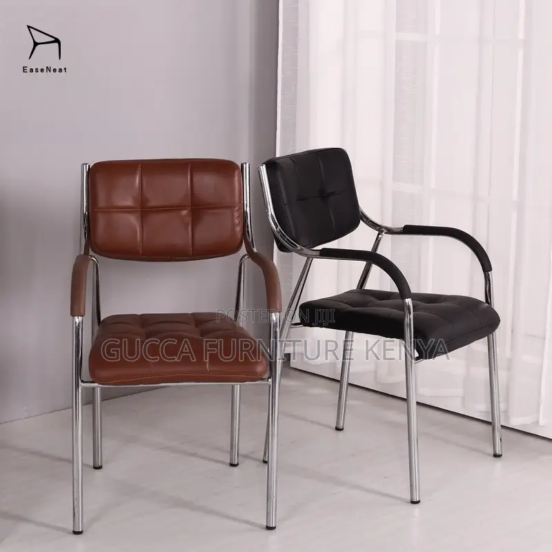 Mid-back Leather Catalina Visitor Office Chair