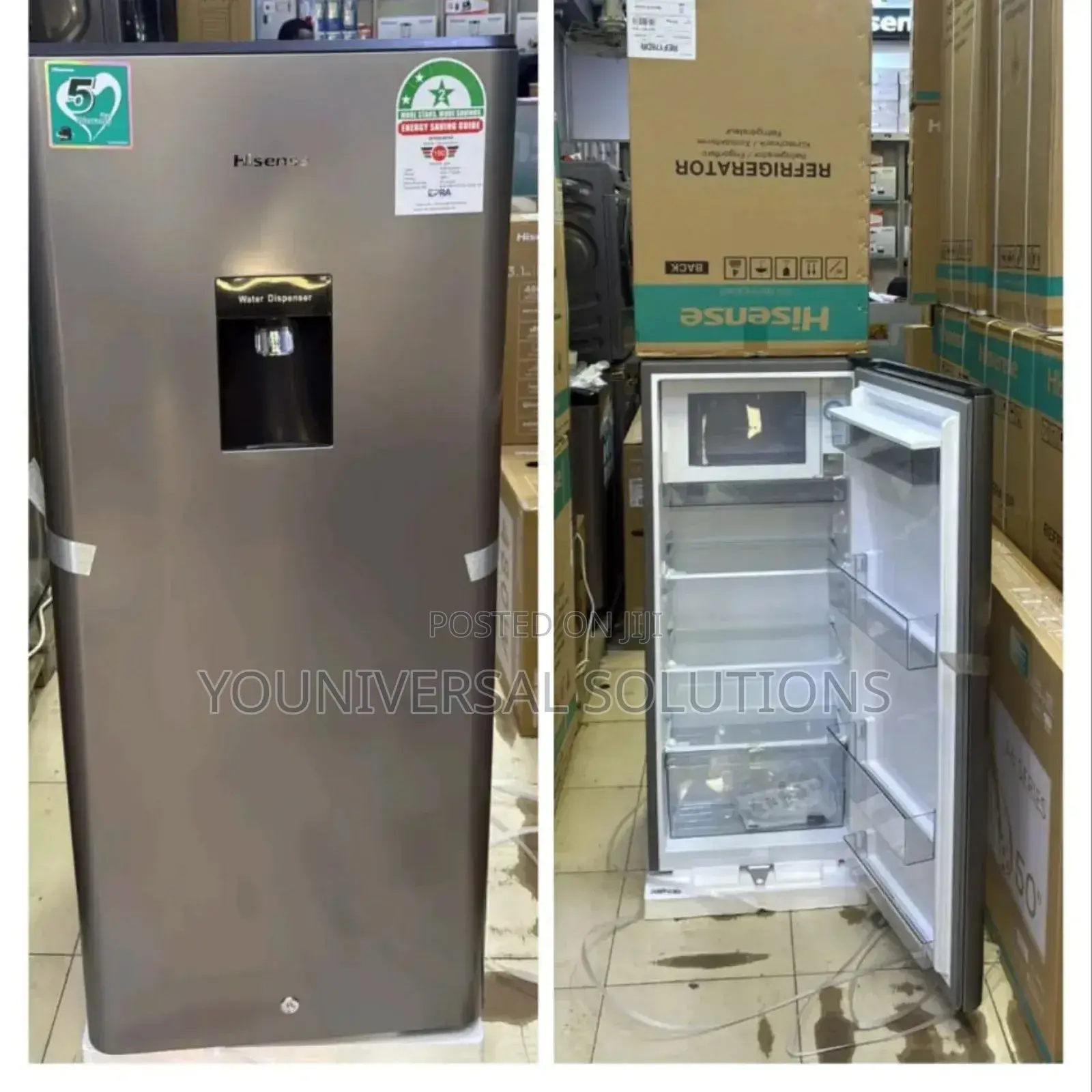 Hisense Fridge 176 Liters With Dispenser Ref176dr Single Door
