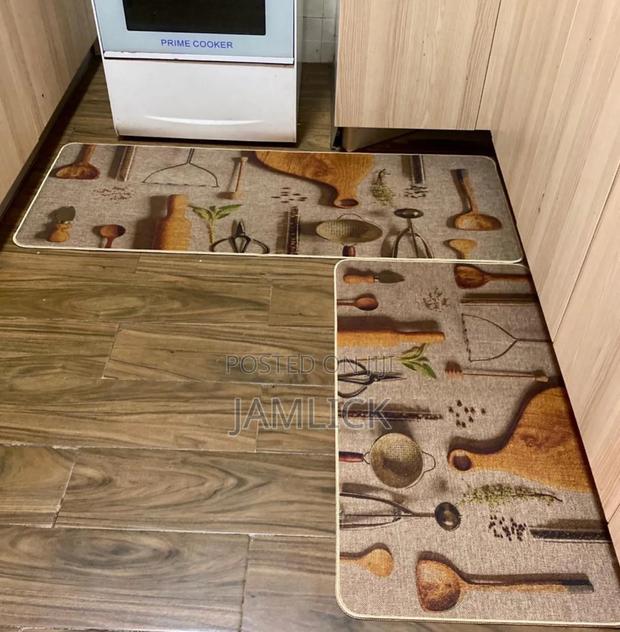 2pcs Non-Slip Kitchen Mat Set – Sl - thumbnail 2