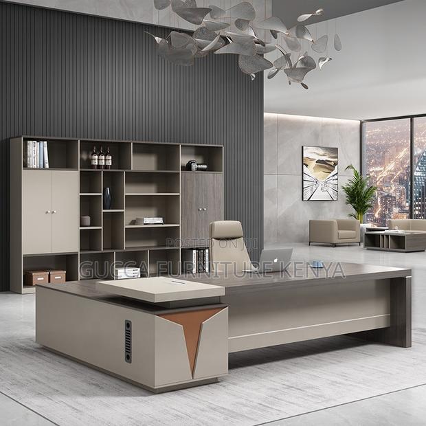 1.8 Meters Executive L-shaped Office Table - thumbnail 3