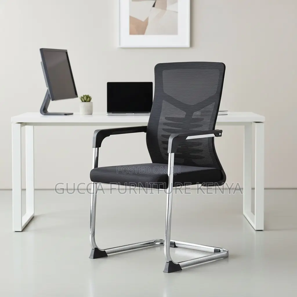 Ergonomic Mid-back Mesh Visitor Office Chair