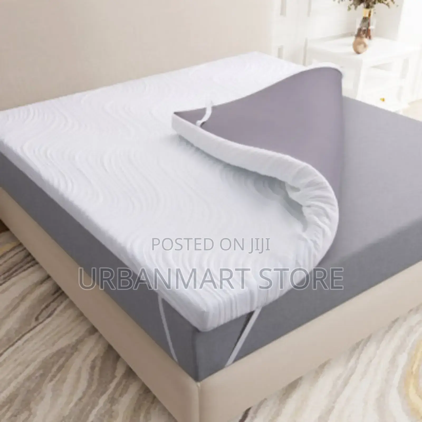 Premium 6x6 Mattress Topper – Memory, Viscopper Latex Comfort