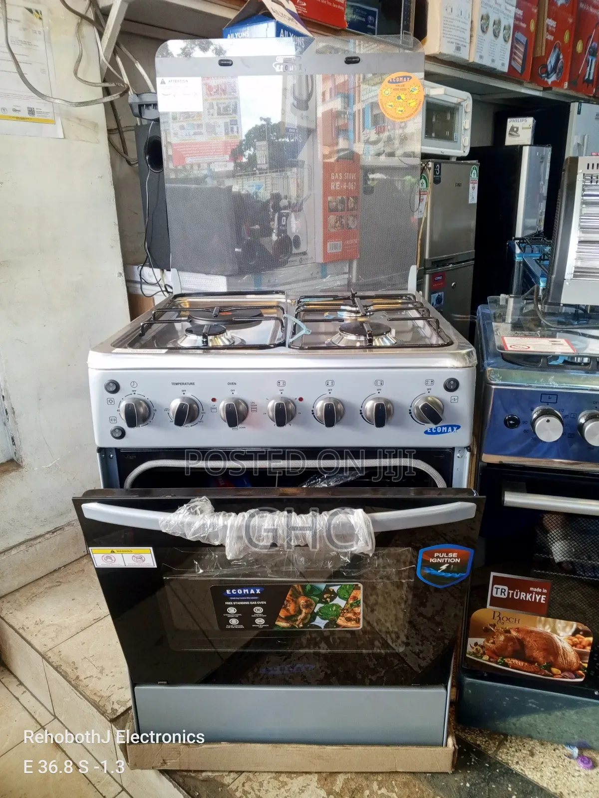 Ecomax 60 by 60 Gas Cooker (Brand New)