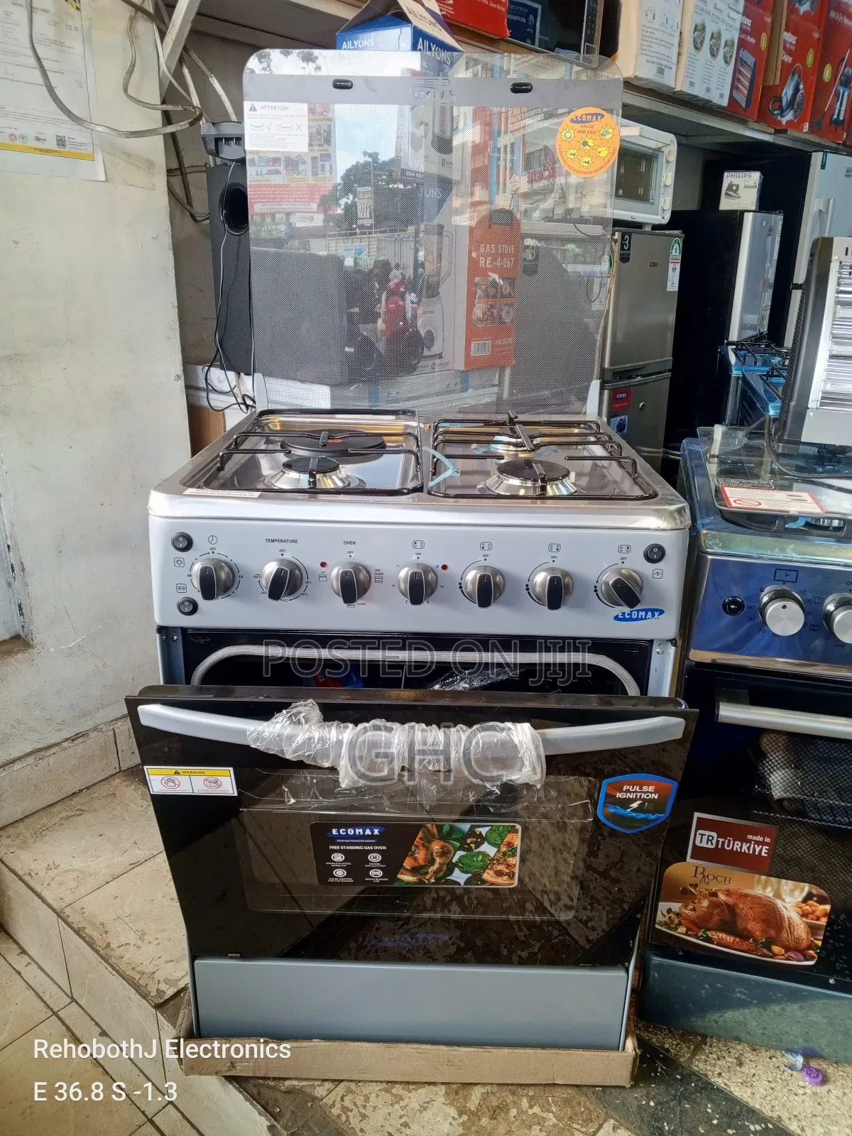 Ecomax 60 by 60 Gas Cooker (Brand New)