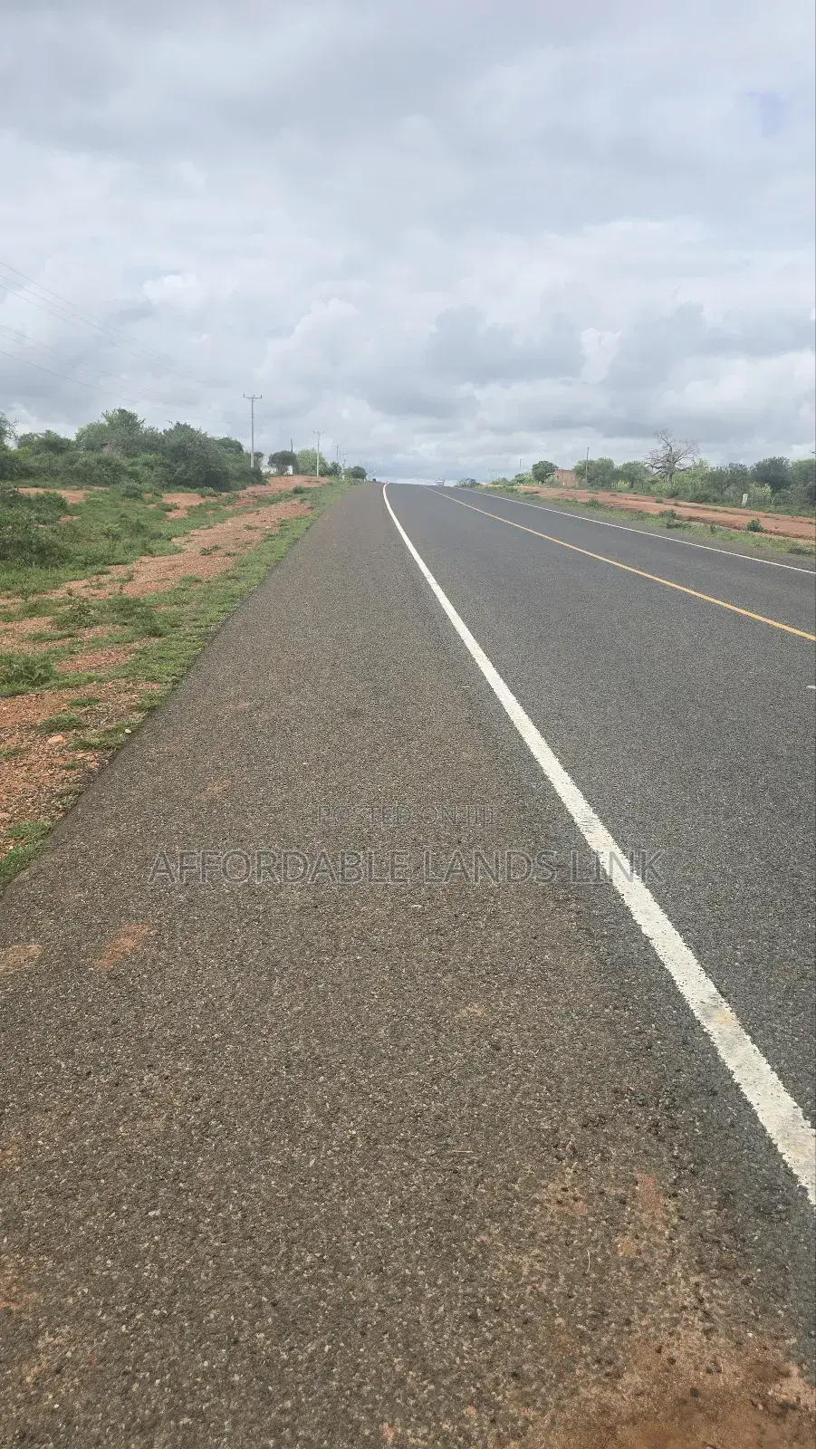 1acre Touching the Highway on Sale