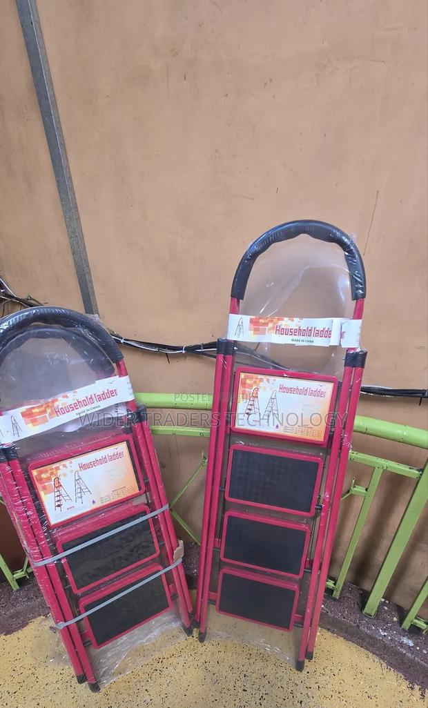 Foldable Steel Household Step Ladder 4 Steps - main view
