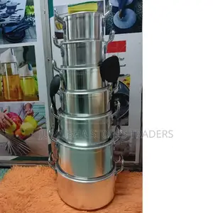 Tornado Tc 14-PCS Stainless Steel Cooking Pot Set at 