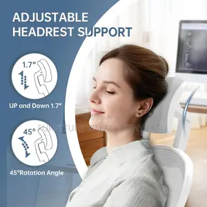 Desk Chairs: High-back Orthopedic Office Seat