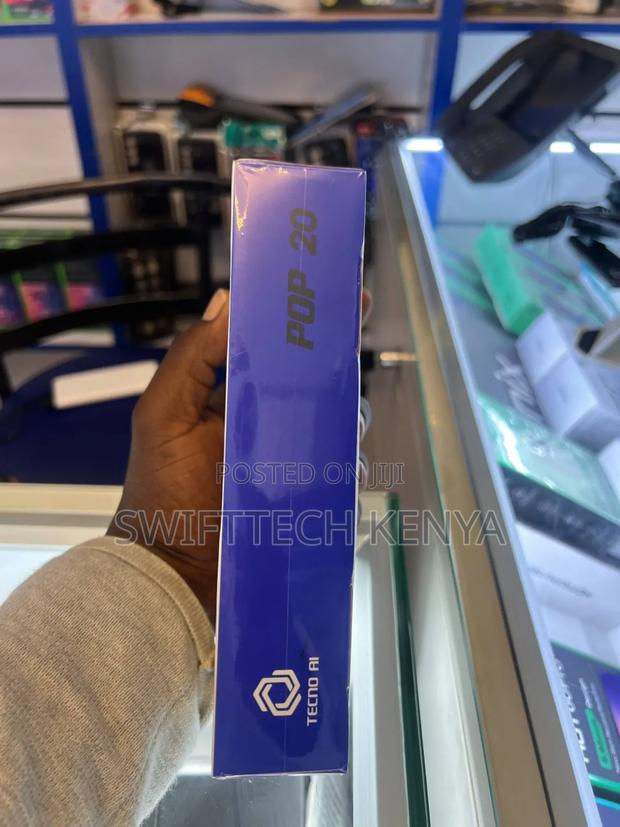 New Tecno Pop 20 64 GB Black - thumbnail 2