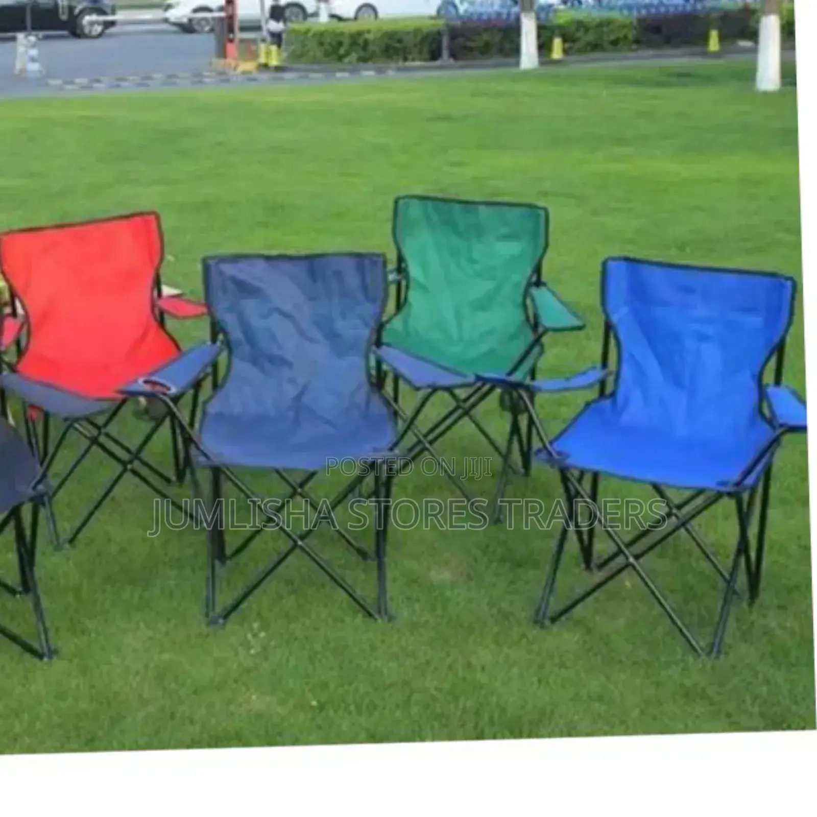 Camping Chairs, With Cup Holder Pouch