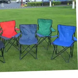 Camping Chairs, With Cup Holder Pouch