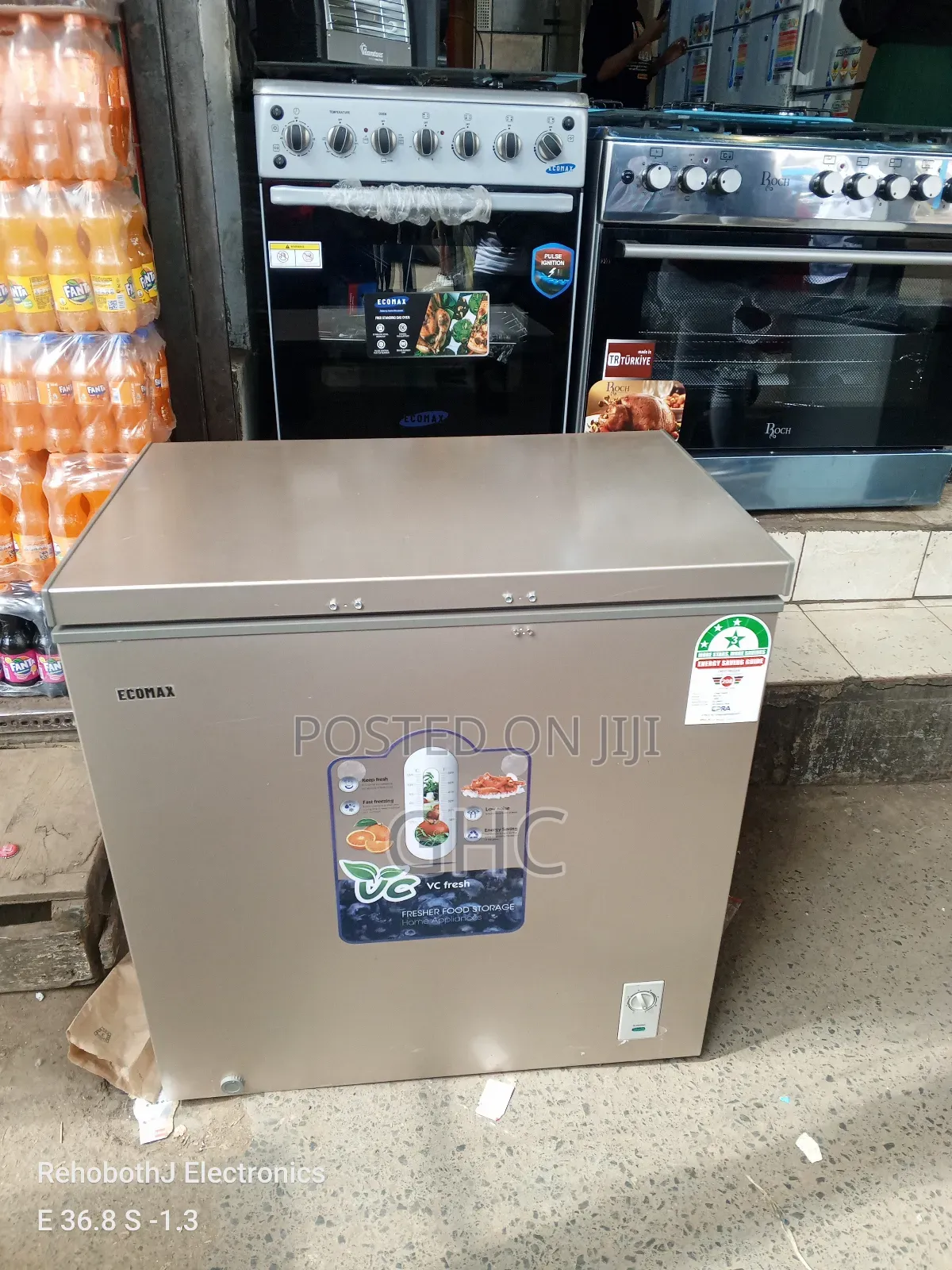 Ecomax 219l Deep Freezer (Gray)