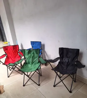 Camping Chairs, With Cup Holder Pouch