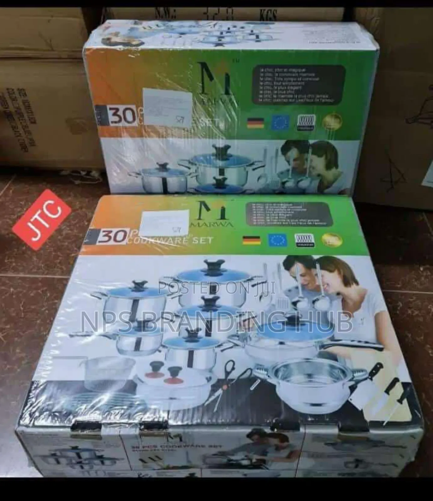 Marwa 30pcs Cookware Set Dn