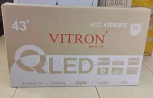 Vitron 43" Qled Smart Android Television