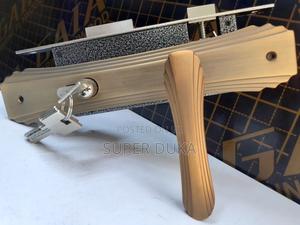 GJS Brushed Bronze Door Lock. - thumbnail 2