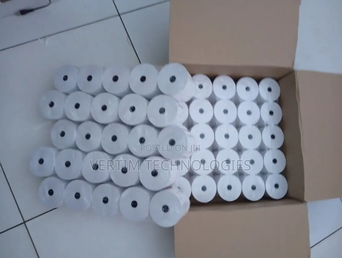 50 Rolls Per Box Size 79mm X 80mm X 13mm Thermal Rolls