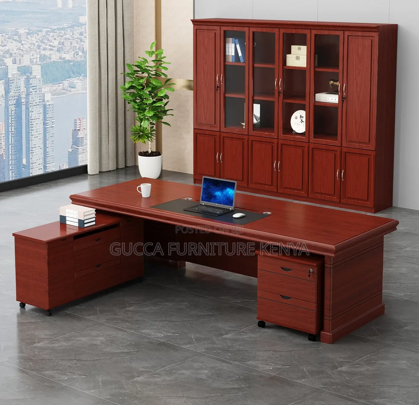 1.6 Meter's Executive L-shaped Office Table