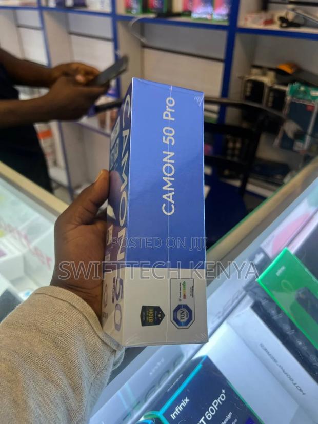 New Tecno Camon 50 Pro 256 GB Black - thumbnail 2