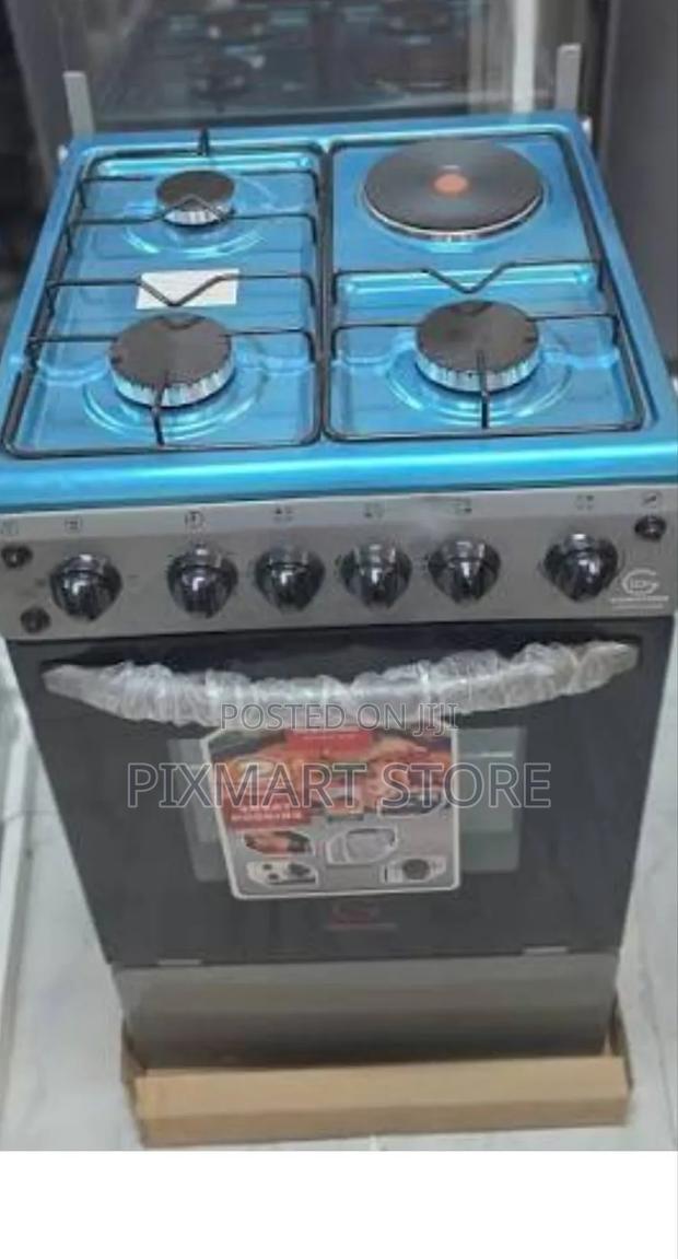 Eurochef Eg55 3 Gas + 1 Electric 50×55 Freestanding Cooker