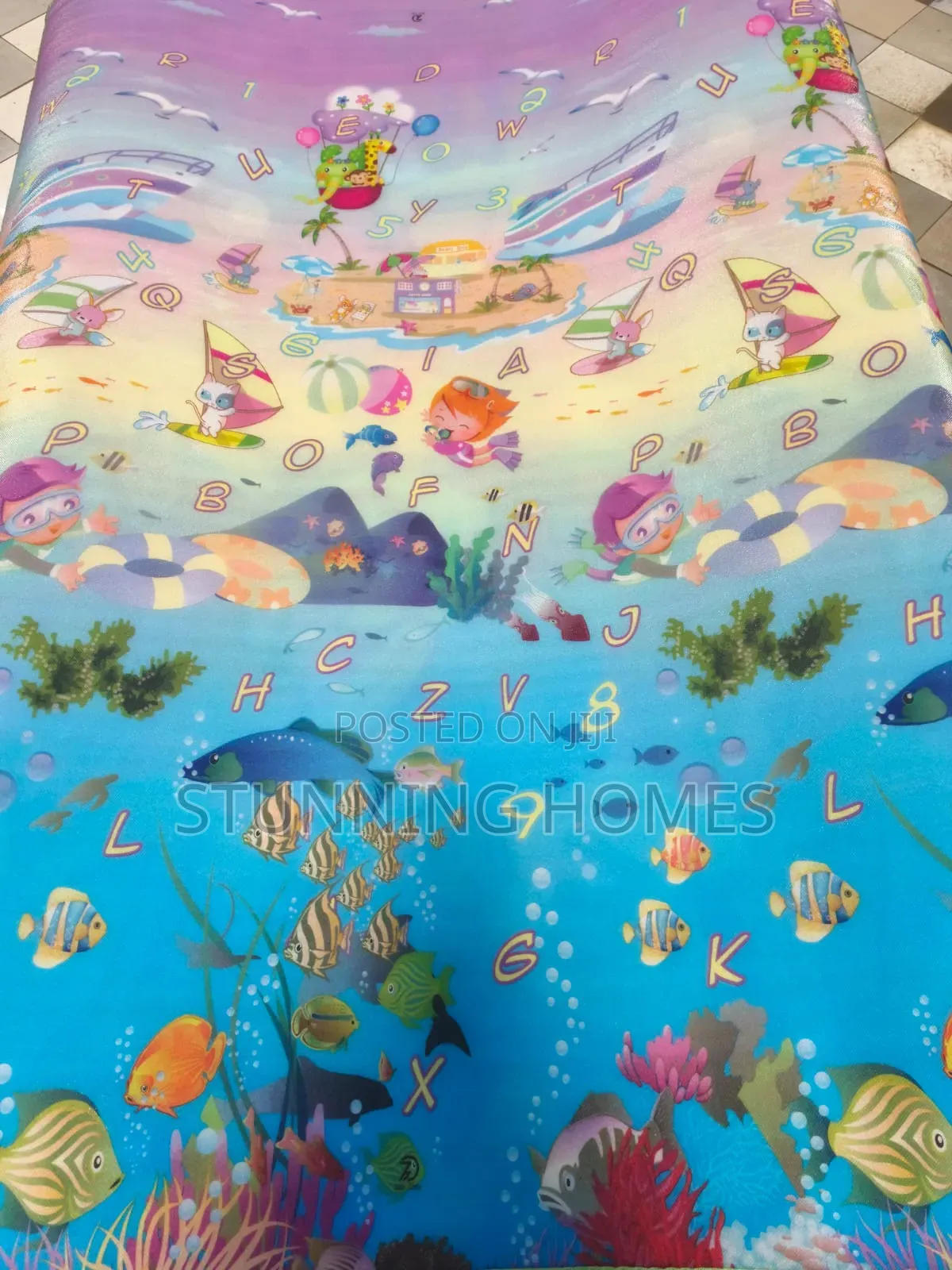 Kids Double Sided Playmat