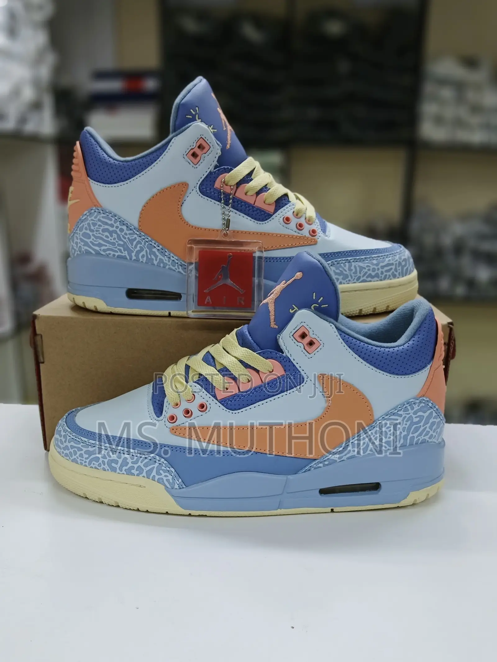 Custom Nike Air Jordan 3 Sneakers Size 38-45