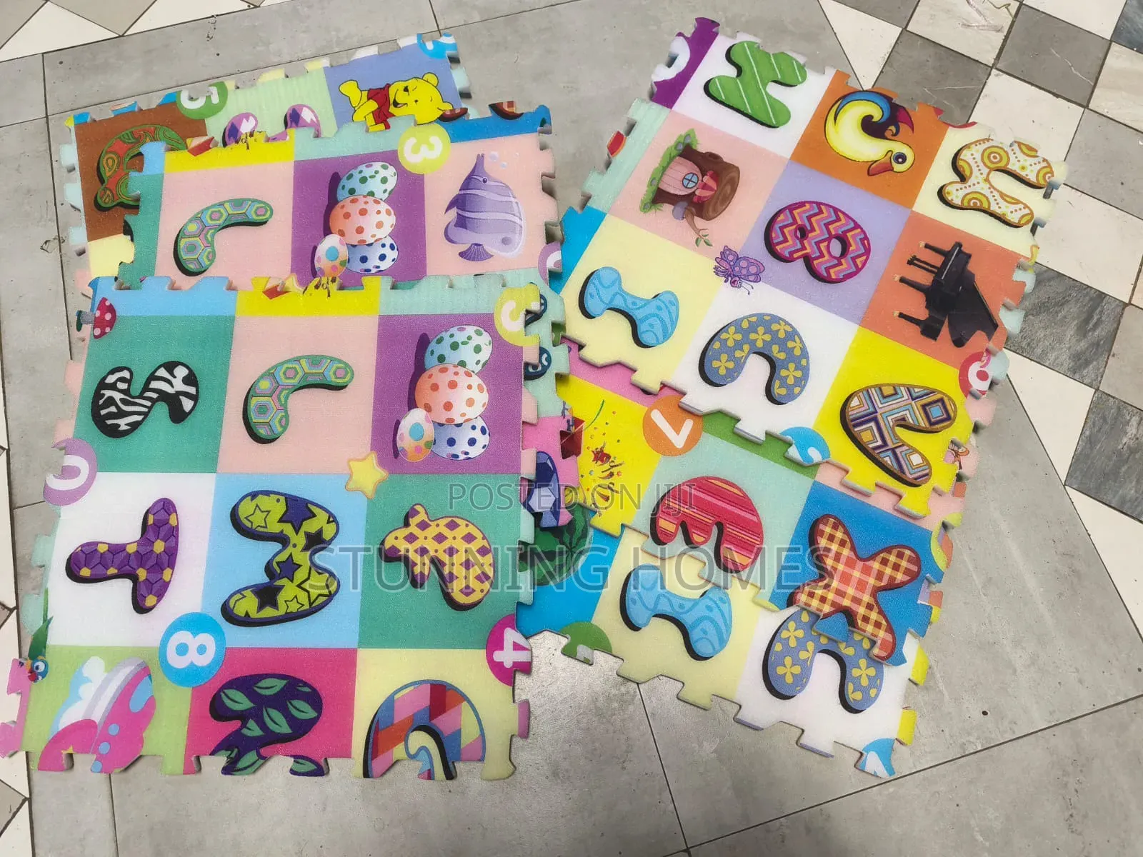 Kids Puzzle Playing Mat