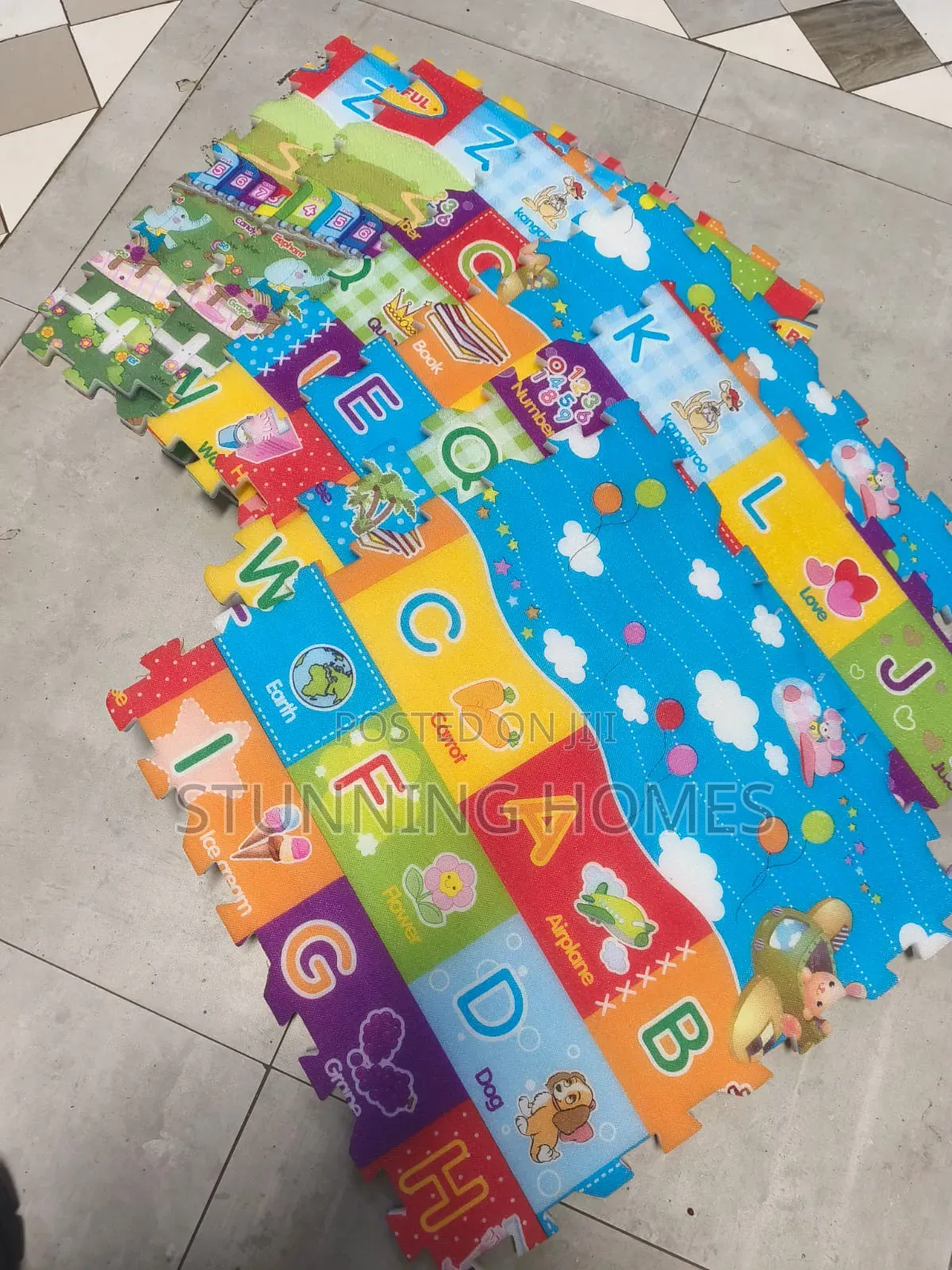 Kids Puzzle Playing Mat