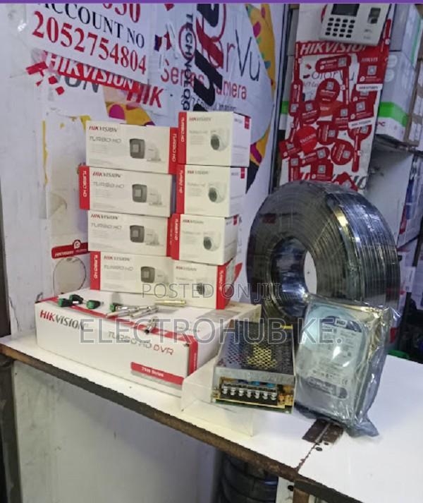 Hikvision Full Surveillance Camera With 8 Pcs Camera Ir 8 Channel - main view