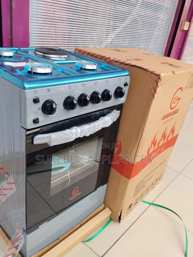 Eurochef 3 Gas + 1 Electric Cooker 50×55