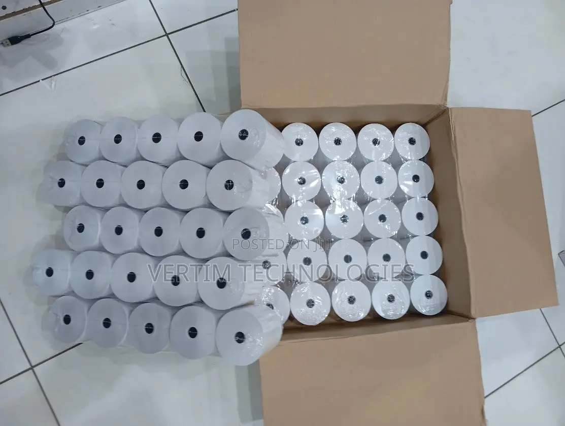 50 Rolls Cartoon 80*80mm Thermal Paper Roll Receipt Paper