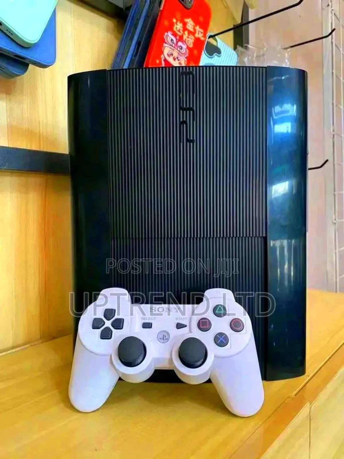 Mint Condition Playstation 3 Superslim , White Controller