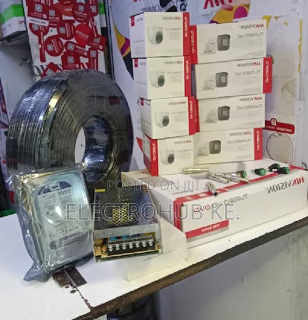 Full Kit 8 Channel Hikvision 8pc Ir 2mp Dome/Bullets Cameras
