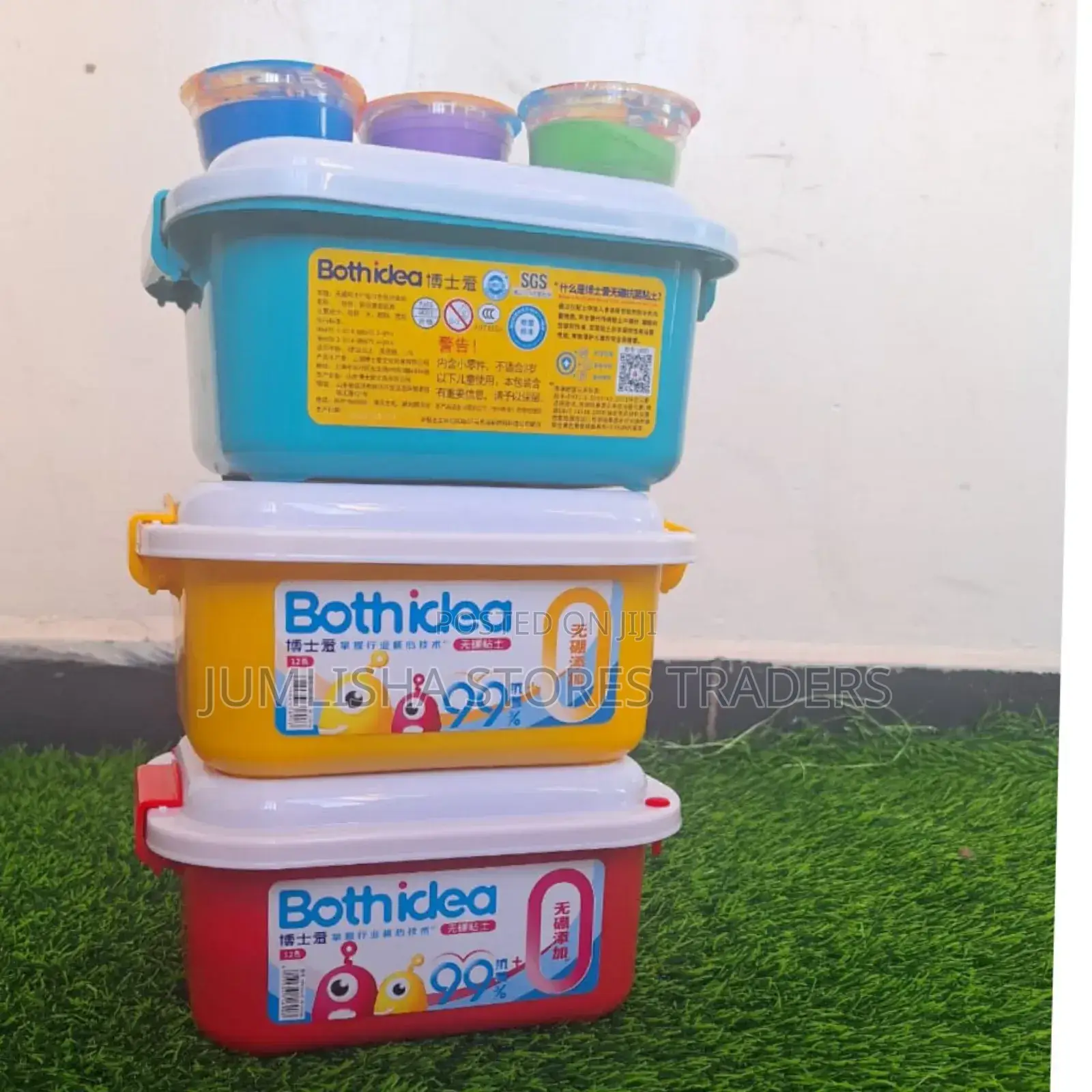 Modelling Clay 12pcs Per Tin Different Colours