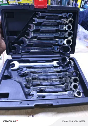 Ratchet Spanner Set