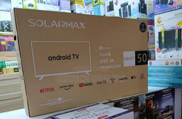 Solarmax 50" Smart Android Tv Uhd