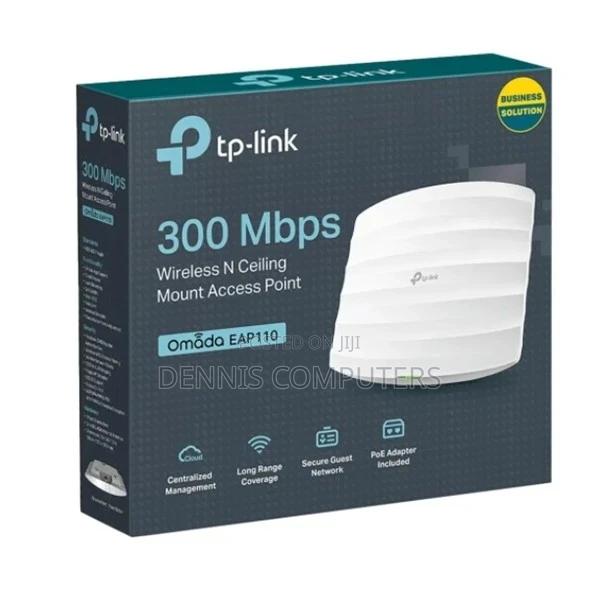 Tp-Link 300mbps Wireless N Ceiling Mount Access Point - Tl-Eap110