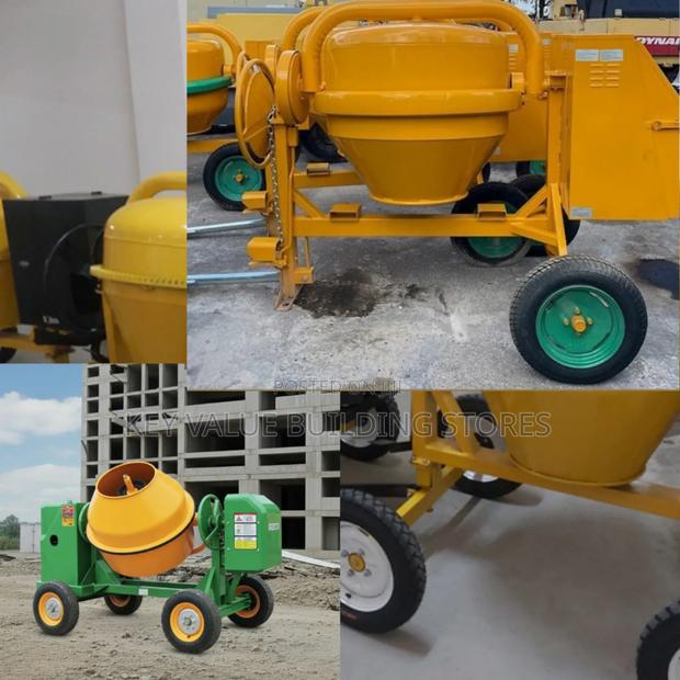 Resilient Commercial Concrete Mixer