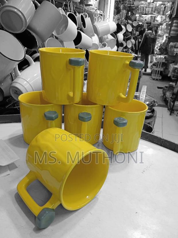 6 PCS Unique Ceramic Coffe Mugs - main view