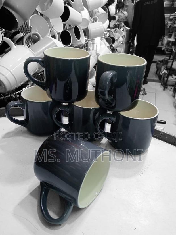 6 PCS Unique Ceramic Coffe Mugs - thumbnail 6