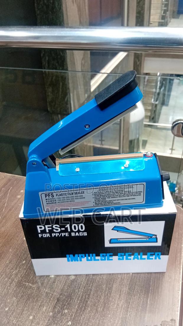 Mini Portable Plastic Bag Impulse Sealer 100mm - main view