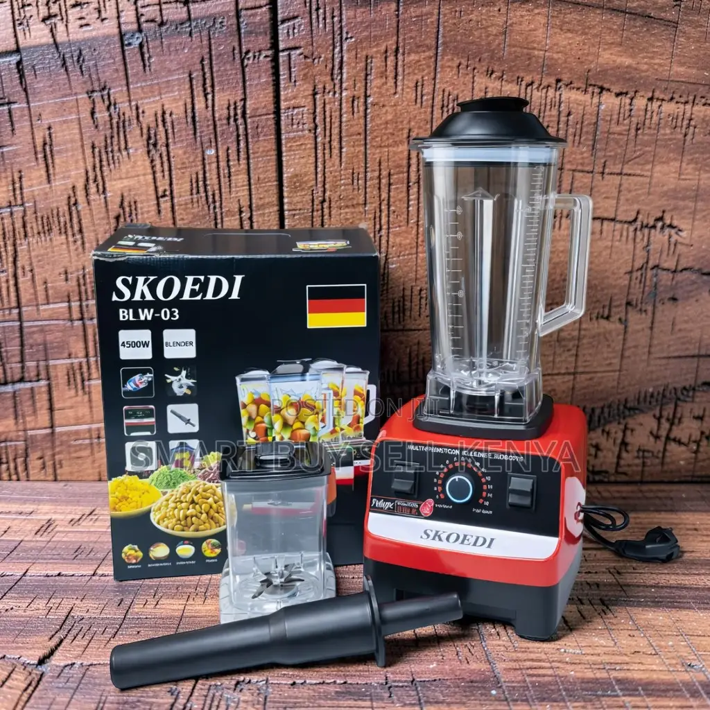 Skoedi Blender Powerful Motor Performance, Easy to Use and Clean
