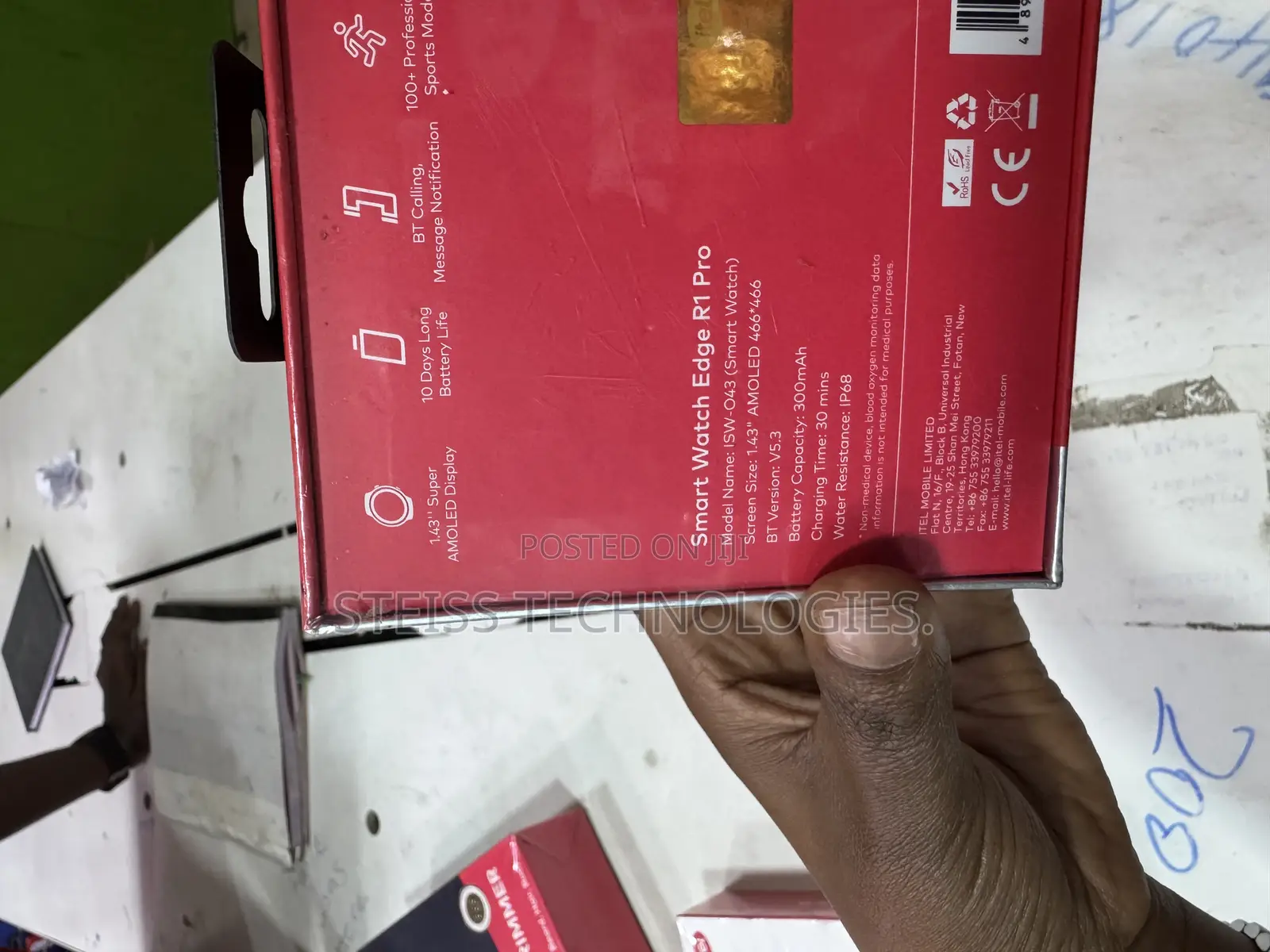 Itel Smartwatch Edge R1 Pro