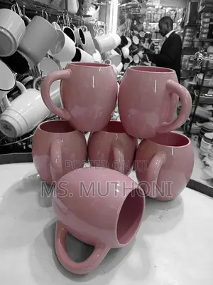 Wide Barrel Design Coffee / Tea Mugs. (6 PCS )