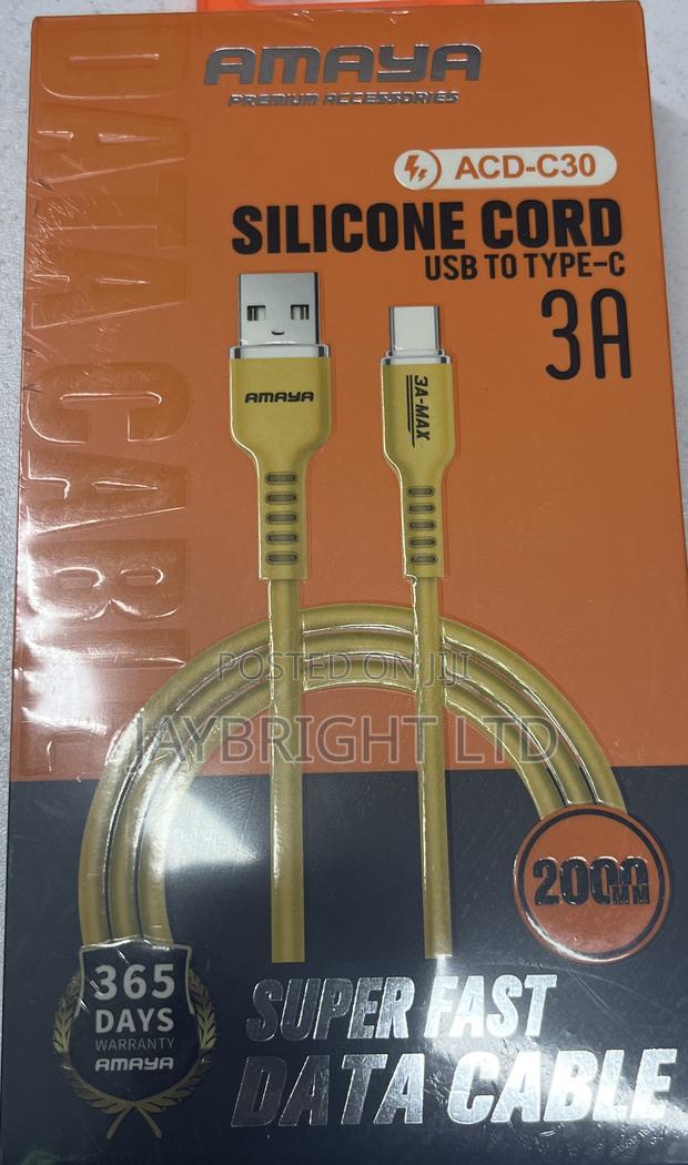 Amaya Acd -C30 Silicone Cord