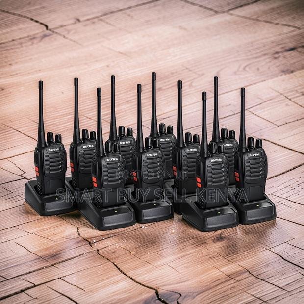 Portable Baofeng Bf-888s Walkie Talkie Radio Calls- 10 Pieces