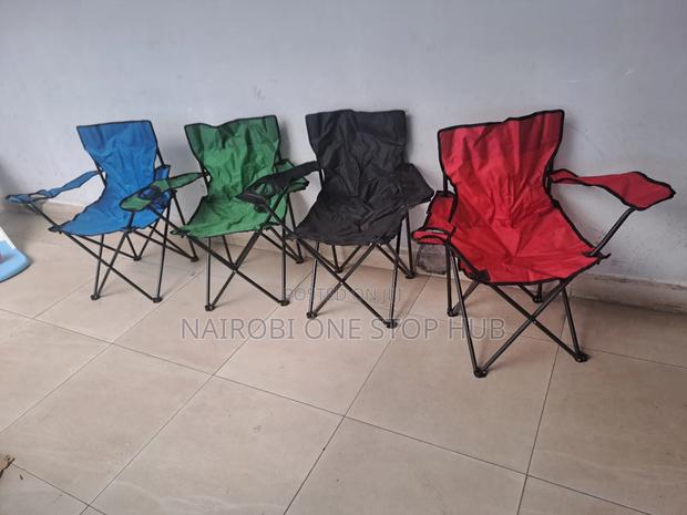 Foldable Camping Chair With Cup Holder - main view
