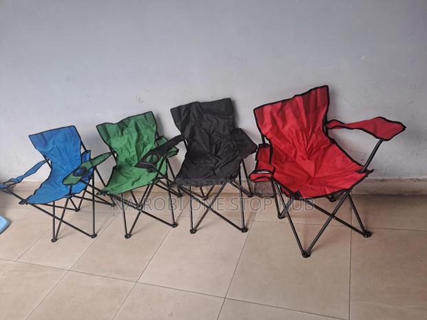 Foldable Camping Chair With Cup Holder - thumbnail 2